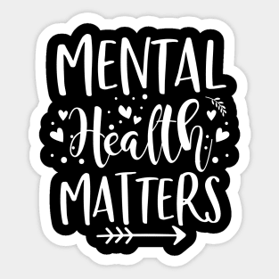 Mental Health Matters OCD Anxiety Awareness Sticker